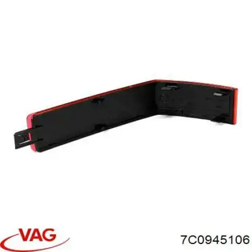 Правый катафот заднего бампера ZVG1660R Signeda