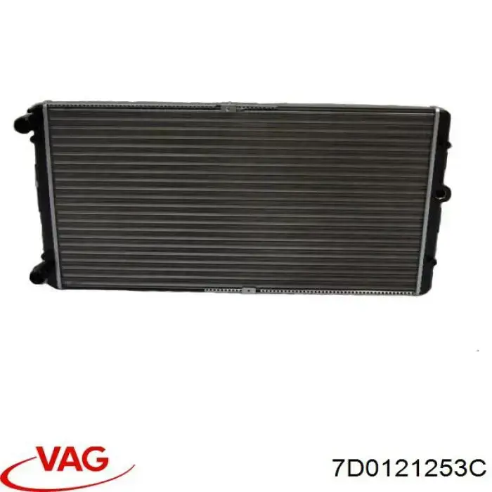 Радиатор охлаждения двигателя VAG 7D0121253C цена, от 110.40 USD