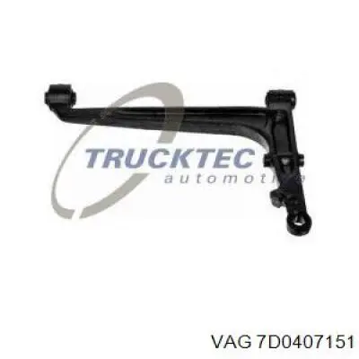 Левый рычаг передней нижней подвески VAG 7D0407151 цена, от 106.20 USD