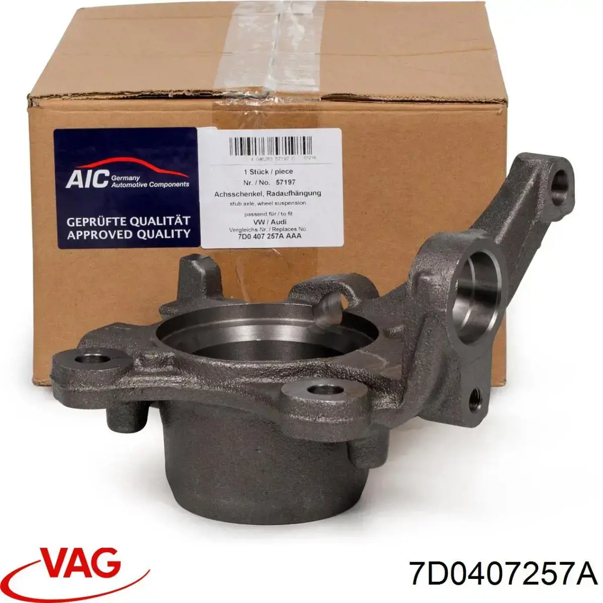 Цапфа (поворотный кулак) передний левый Polcar ZWV008L цена, от 60.39 USD