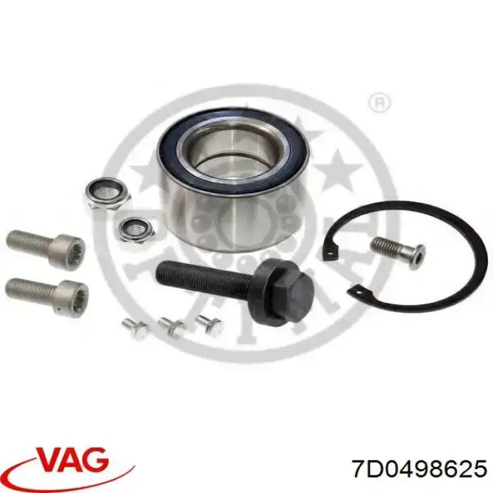 Подшипник ступицы 7D0498625 VAG