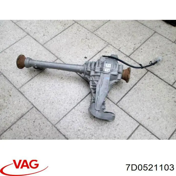 Кардан передний 7D0521103 VAG