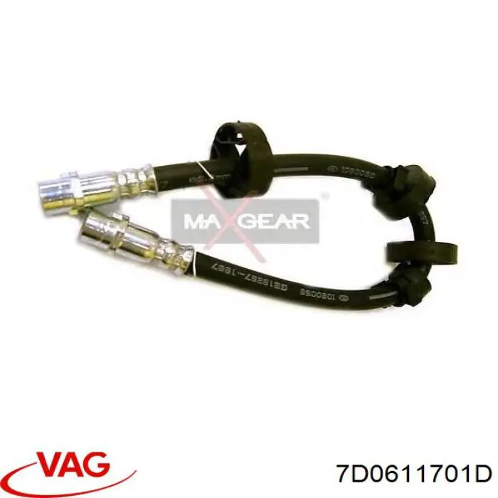 Купить 7D0611701D VAG Шланг тормозной передний