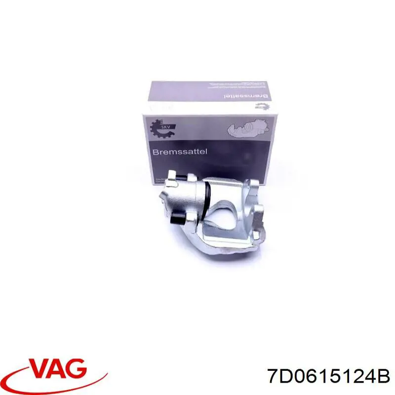 Суппорт тормозной передний правый VAG 7D0615124B