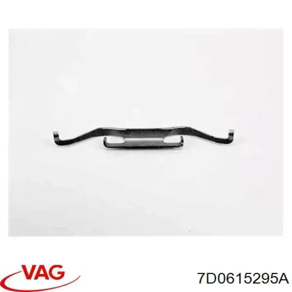 Купить 7D0615295A VAG Пружинная защелка суппорта