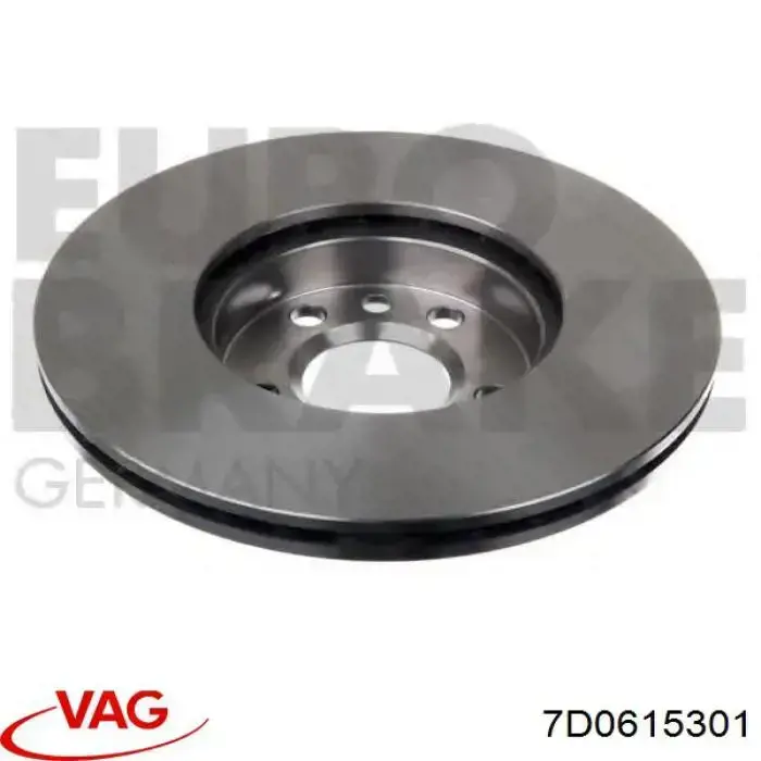 Купить 7D0615301 VAG Ротор тормозной