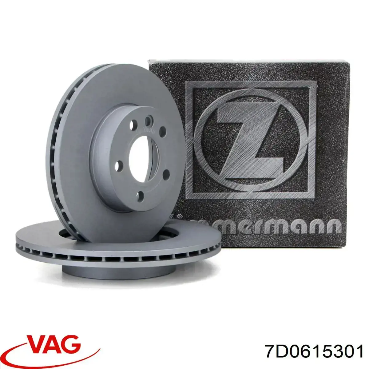 Тормоз дисковый передний VAG 7D0615301 цена, от 50.91 USD