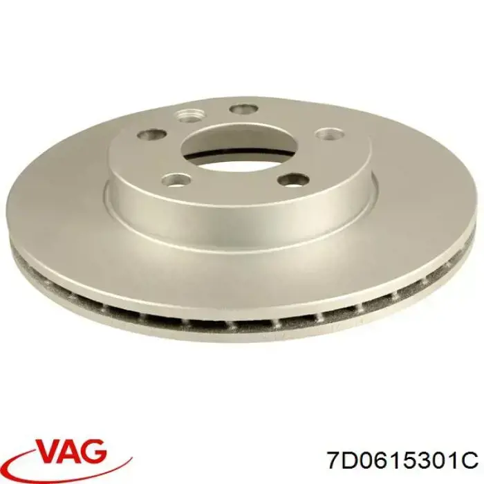 7D0615301C VAG диск тормозной передний