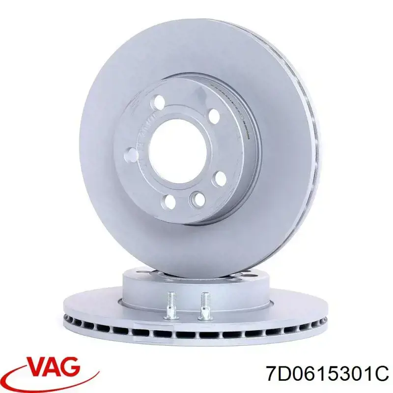 Купить 7D0615301C VAG Ротор тормозной