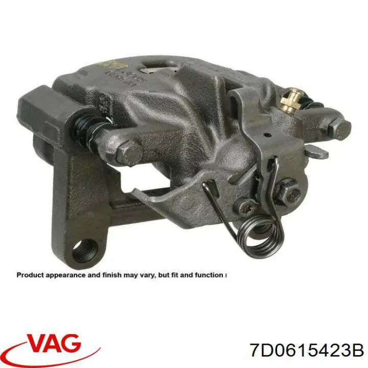 Купить 7D0615423B VAG Суппорт задний левый