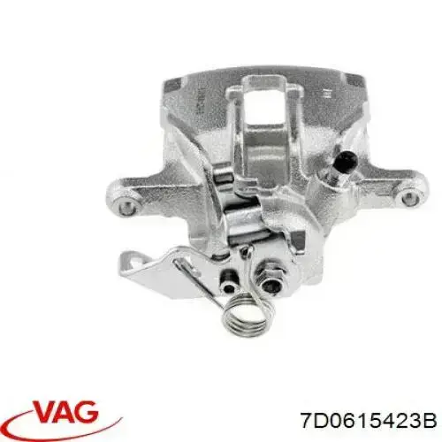 Купить 7D0615423B VAG Суппорт задний левый