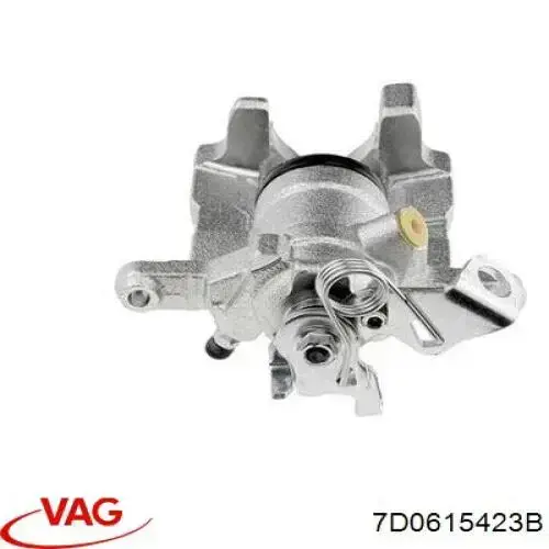 7D0615423B VAG Тормозной суппорт задний левый