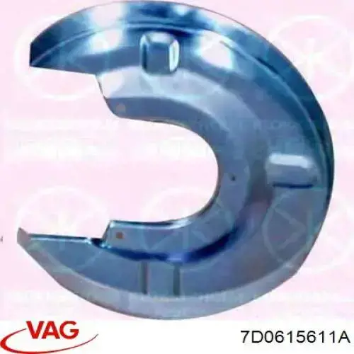  7D0615611A VAG