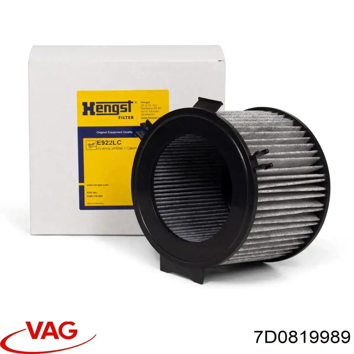 Фильтр салона 7D0819989 VAG