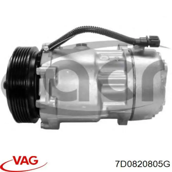 Компрессор кондиционера 7D0820805G VAG