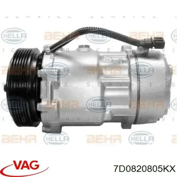 Компрессор кондиционера 7D0820805KX VAG