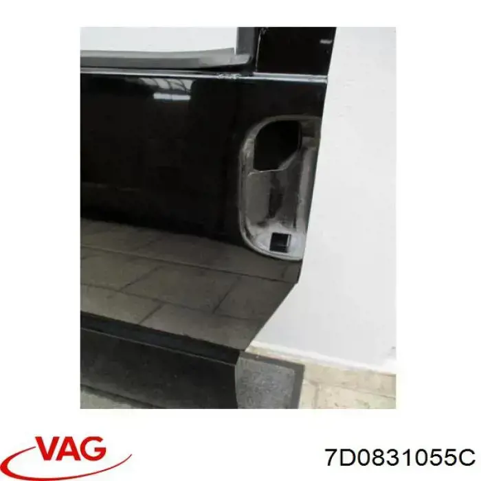 Porta dianteira esquerda para Volkswagen Transporter T4 70B, 70C, 7DB, 7DK, 70J, 70K, 7DC, 7DJ