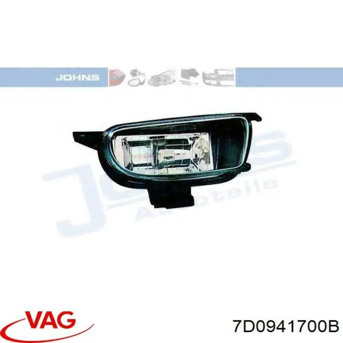 Купить 7D0941700B VAG Туманка правая