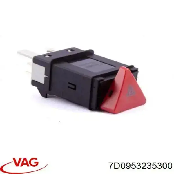 Кнопка аварийки 7D0953235300 VAG