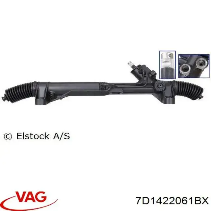 Купить 7D1422061BX VAG Рулевая рейка