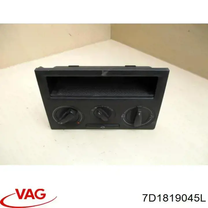 7D1819045L01C VAG блок управления режимами отопления/кондиционирования