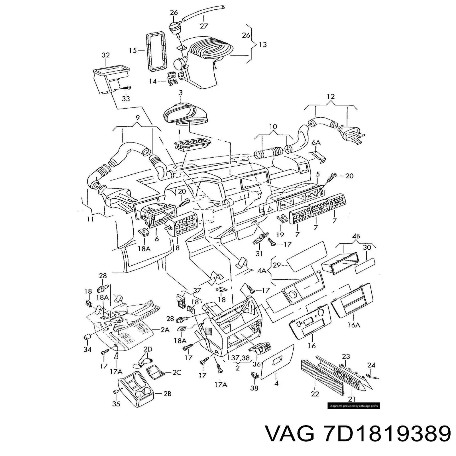 7D1819389 VAG 