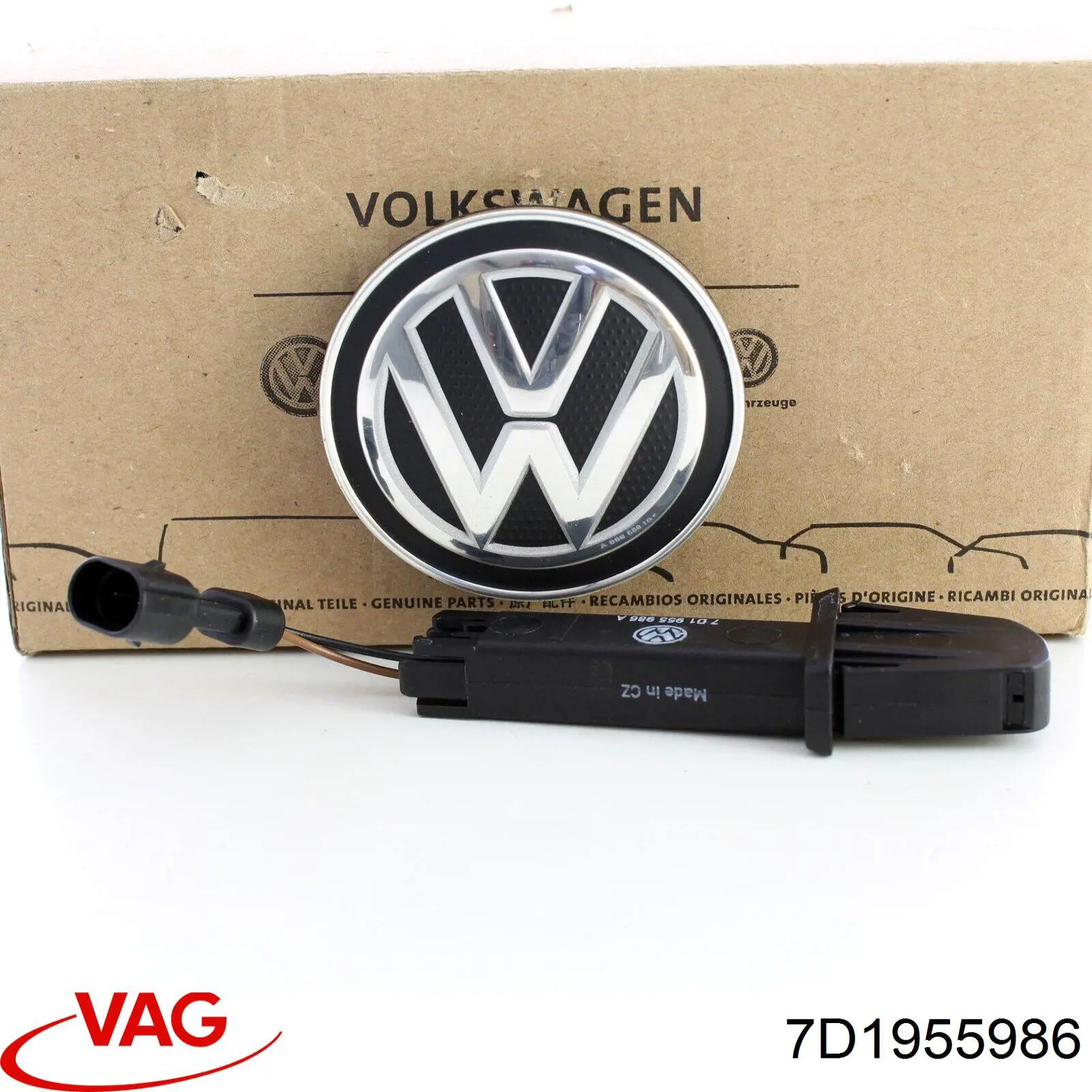 7D1955986 VAG Веерная форсунка омывателя