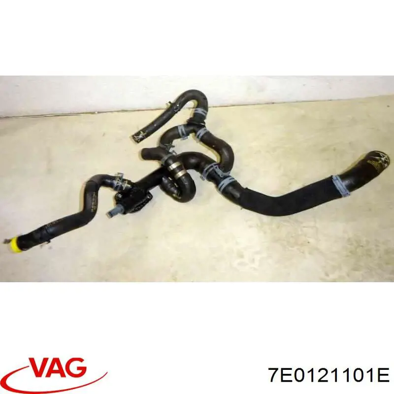 Шланг радиатора охлаждения VAG 7E0121101B цена, от 15.62 USD