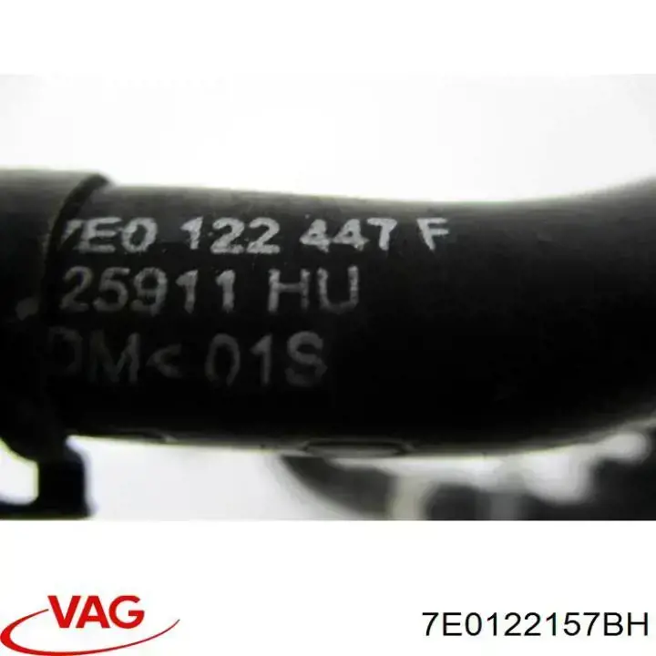Шланг радиатора, нижний VAG 7E0122157BH цена, от 81.44 USD