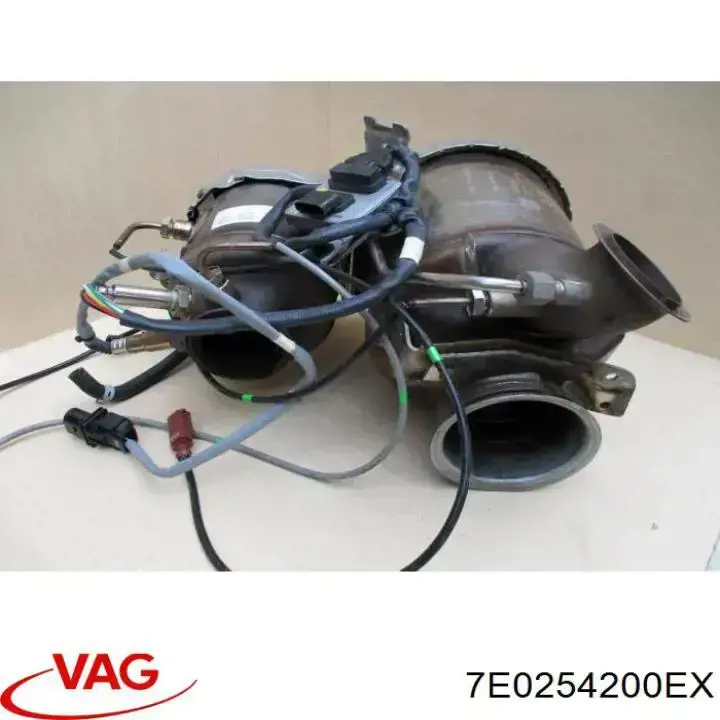 Каталитический нейтрализатор отработавших газов VAG 7E0254200EX цена, от 2122.26 USD