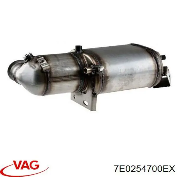 7E0254700EX VAG сажевый фильтр системы отработавших газов
