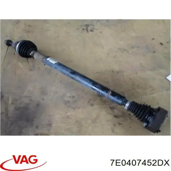 Купить 7E0407452DX VAG Вал приводной правый
