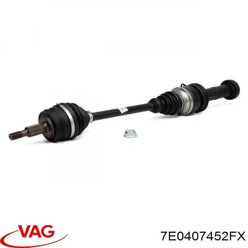 Привод передний правый VAG 7E0407452FX цена, от 84.75 USD