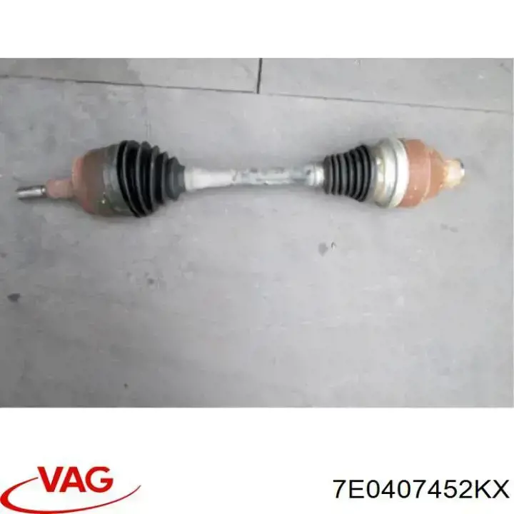 Купить 7E0407452KX VAG Вал приводной правый
