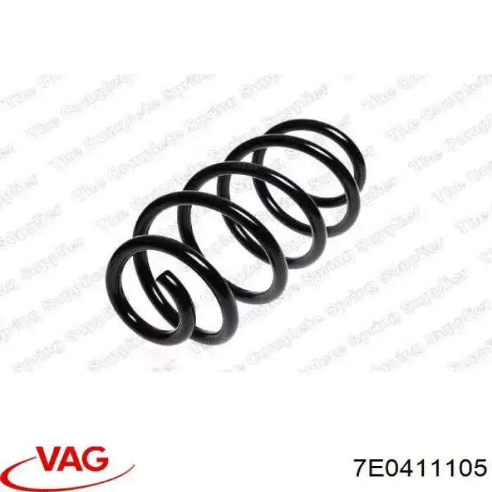 Пружина амортизатора передняя VAG 7E0411105 цена, от 15.30 USD