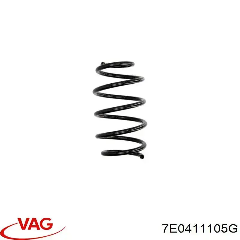 Купить 7E0411105G VAG Винтовая пружина подвеска