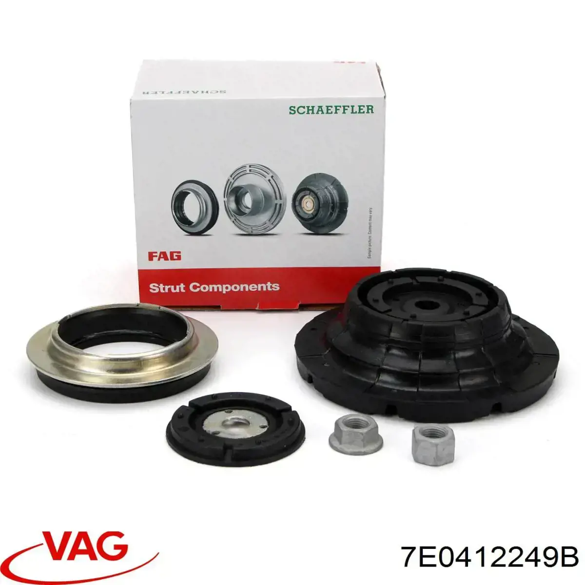 Подшипник опорный амортизатора, переднего VAG 7E0412249B цена, от 10.25 USD