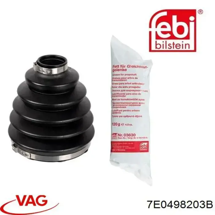 7E0498203B VAG Пыльник шарнира привода
