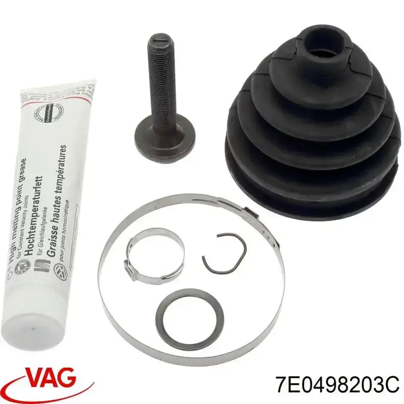 Пыльник ШРУСа наружный 7E0498203C VAG