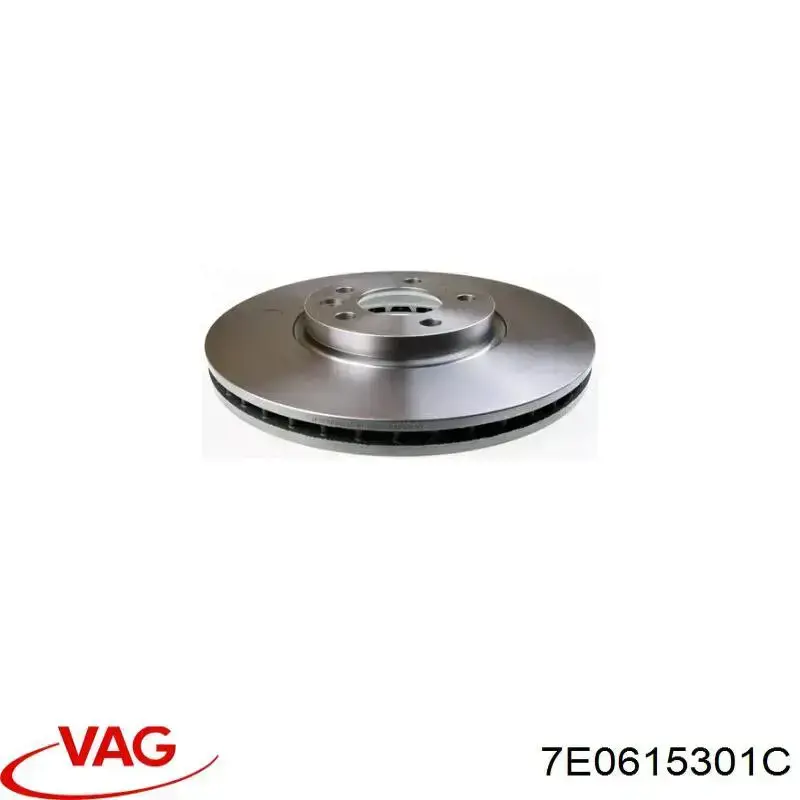 Передние тормозные диски 7E0615301C VAG