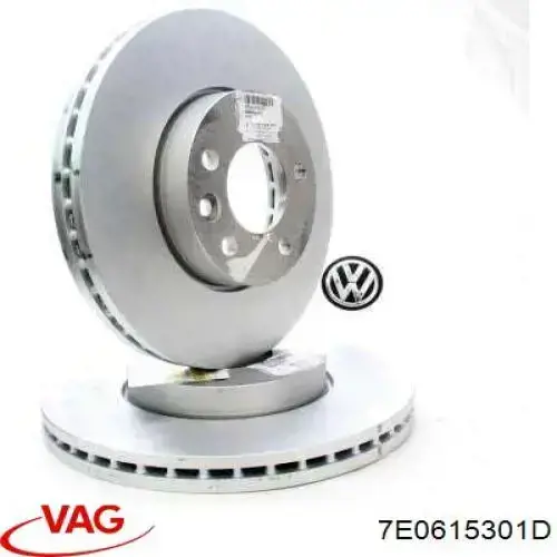 Тормоз дисковый передний VAG 7E0615301D цена, от 70.95 USD