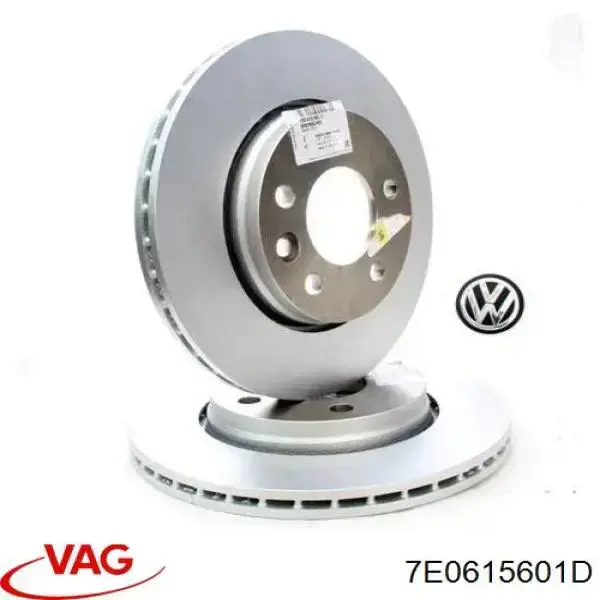 7E0615601D VAG Дисковый тормоз