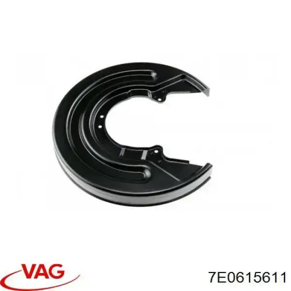Защита тормозного диска заднего VAG 7E0615611