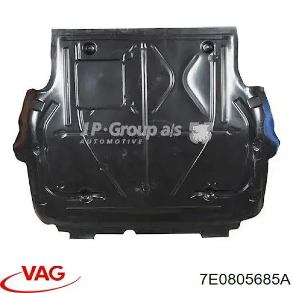 7E0805685A VAG proteção de motor, de panela (da seção de motor)