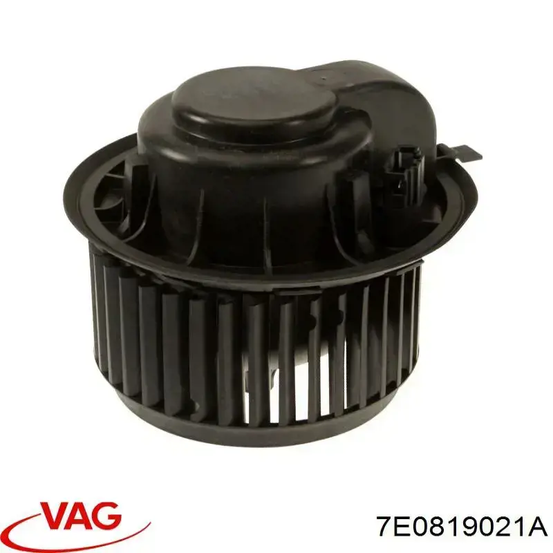 7E0819021A VAG мотор вентилятора печки (отопителя салона задний)