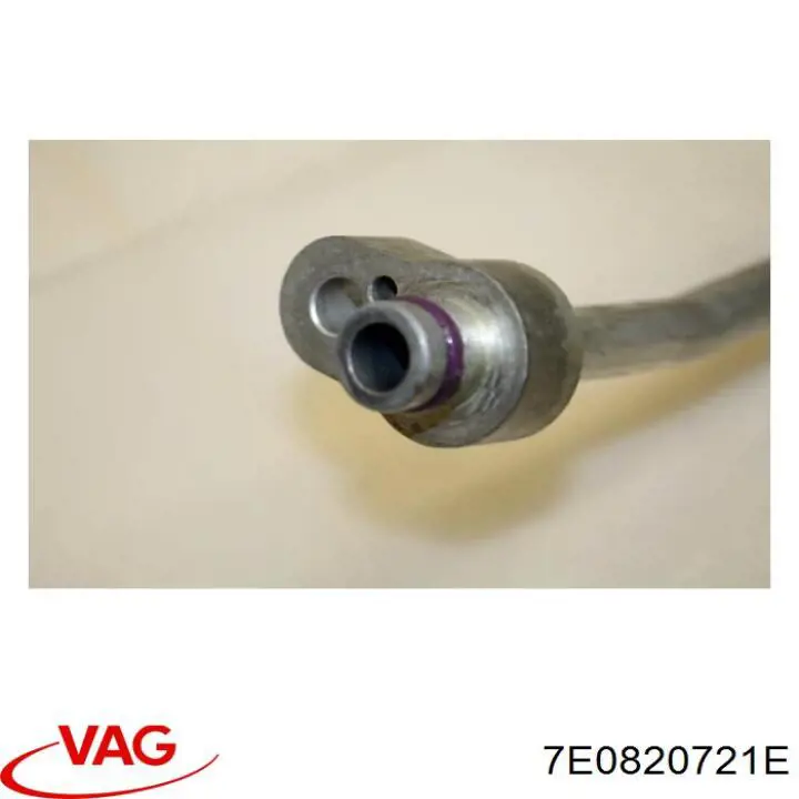 Купить 7E0820721E VAG Шланг кондиционера, от компрессора к радиатору