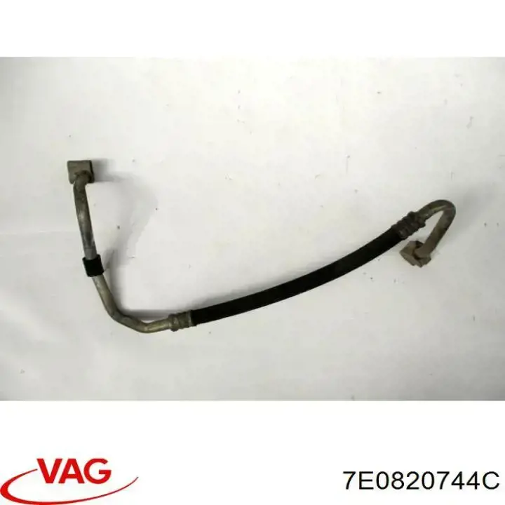 Купить 7E0820744C VAG Шланг кондиционера, от испарителя к компрессору