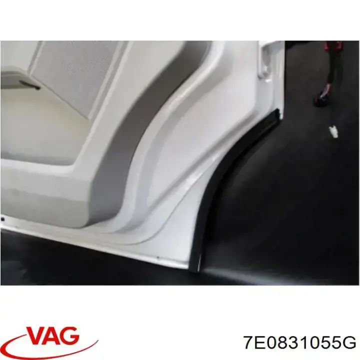 Дверь передняя левая 7H0831055B VAG