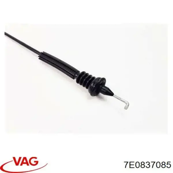 Cable de accionamiento, desbloqueo de puerta delantera 7E0837085 VAG