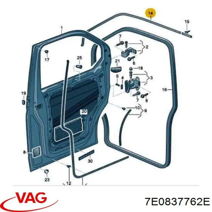 VAG 7E0837762G цена, от 46.08 USD